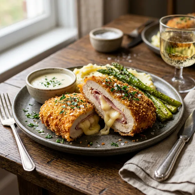Cordon bleu de pollo