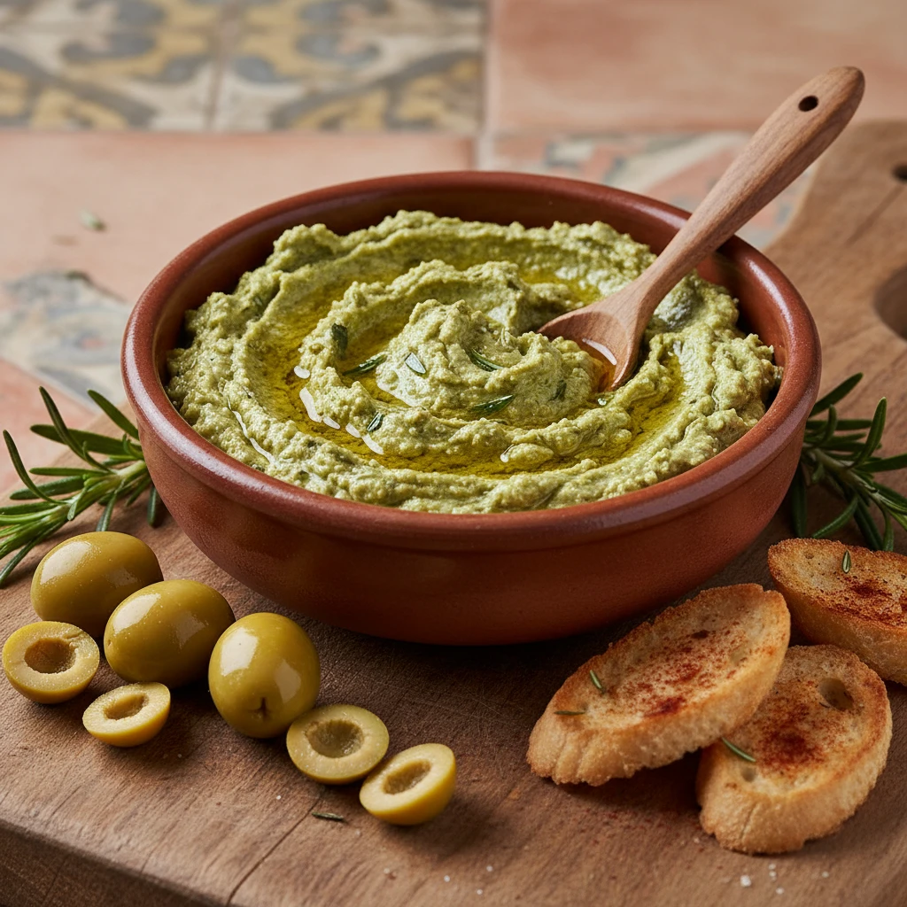 Crema de aceitunas sevillanas