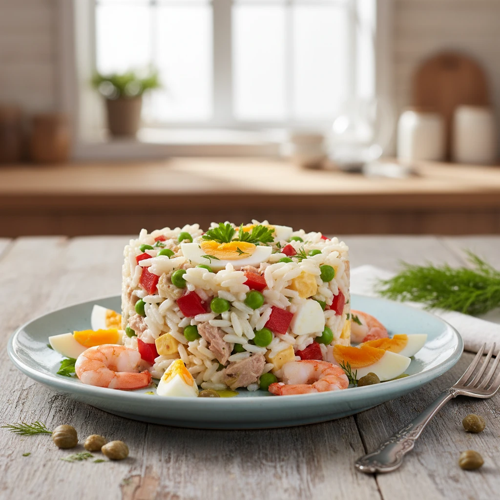 Ensaladilla de arroz
