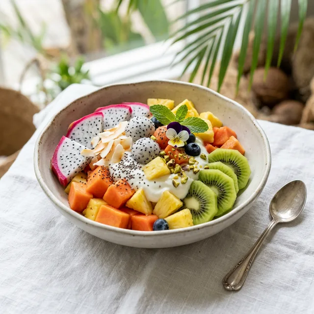 Fantasía de Frutas Tropicales