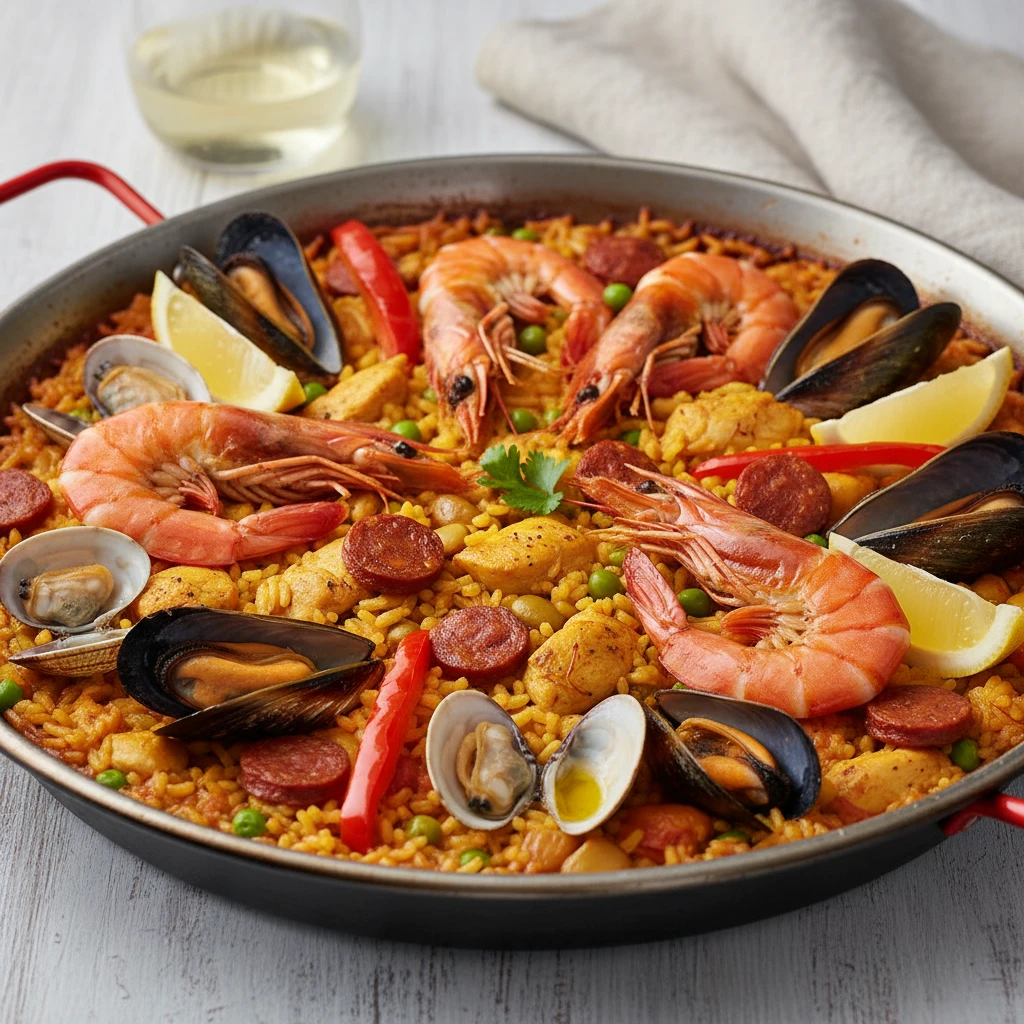 Paella mixta