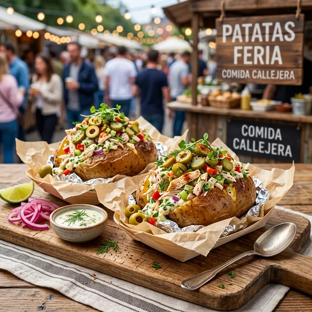 Patatas estilo feria