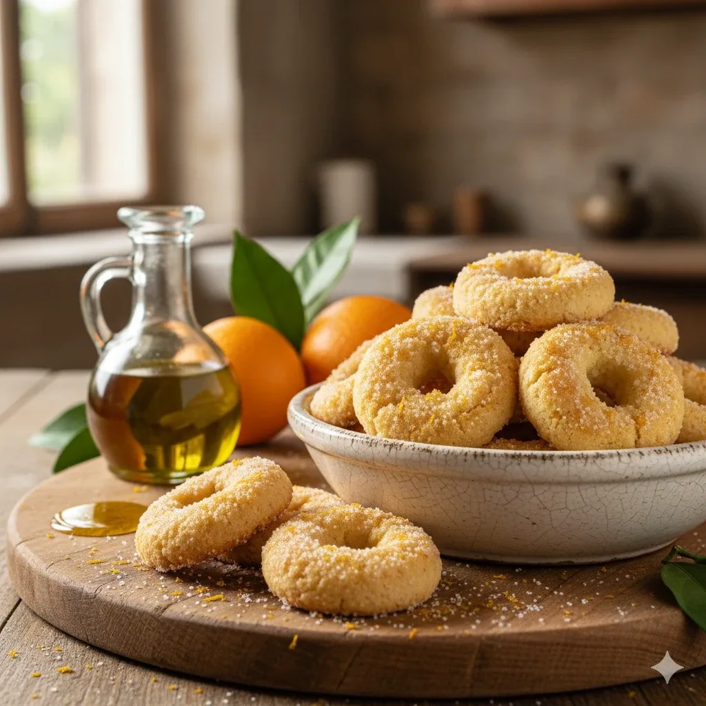Rosquillos de naranja y AOVE