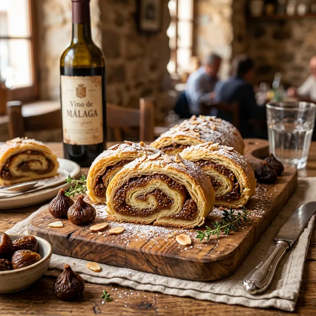 Tronco de crema de higos pajareros secos